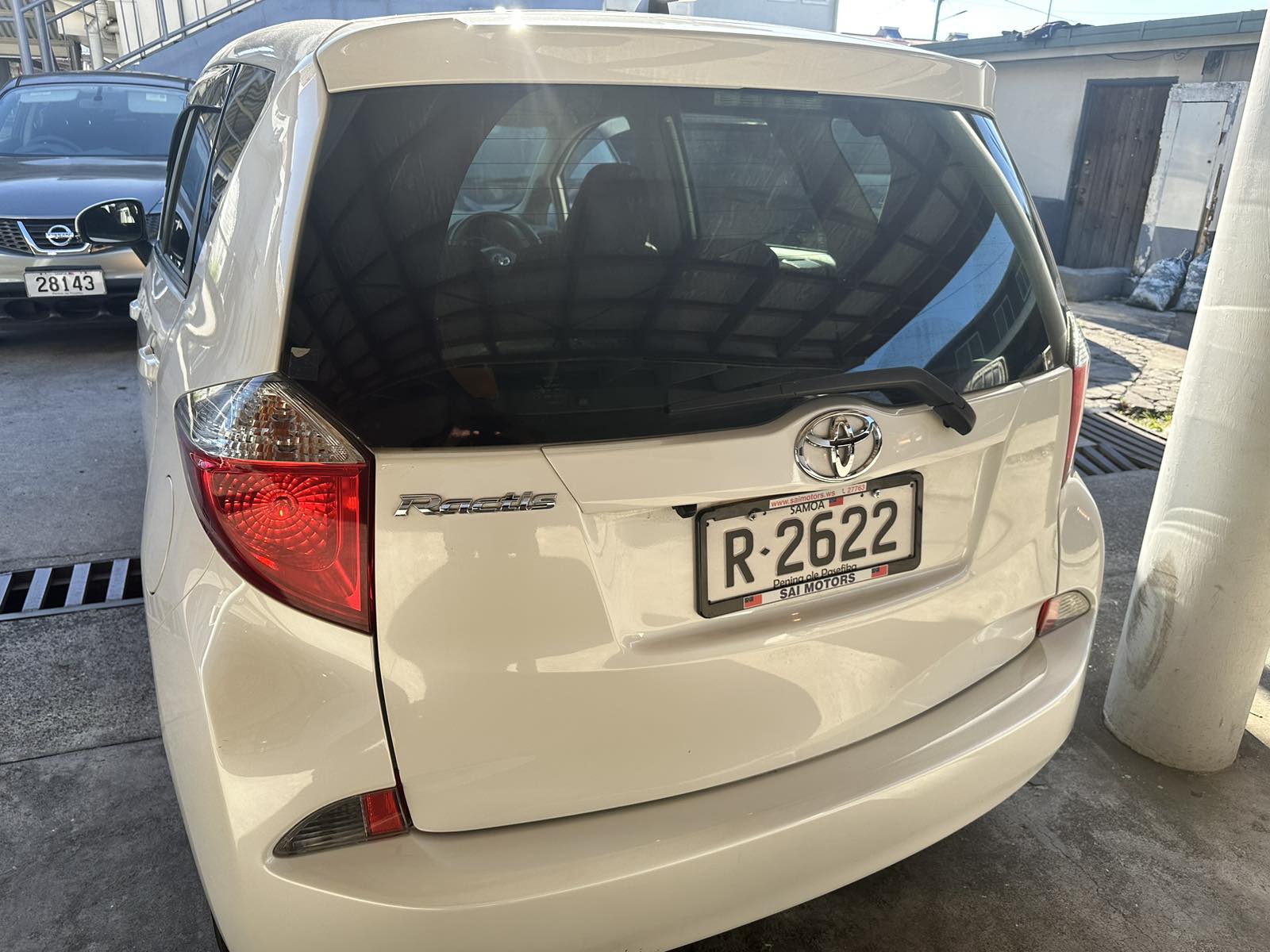 For Sale $15,500 Toyota Ractis - White – Holiday Samoa