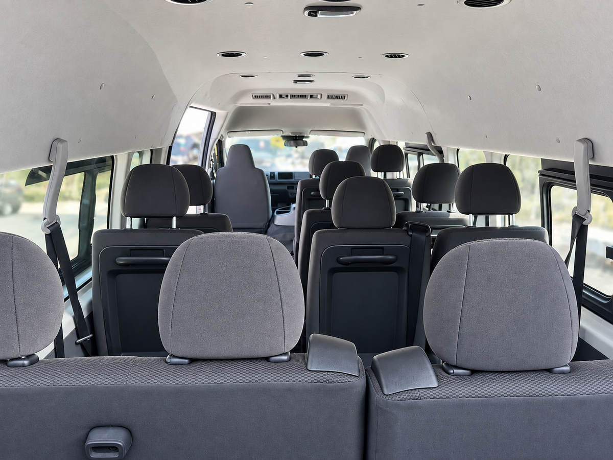 Toyota HiAce 14-Seater Automatic- White